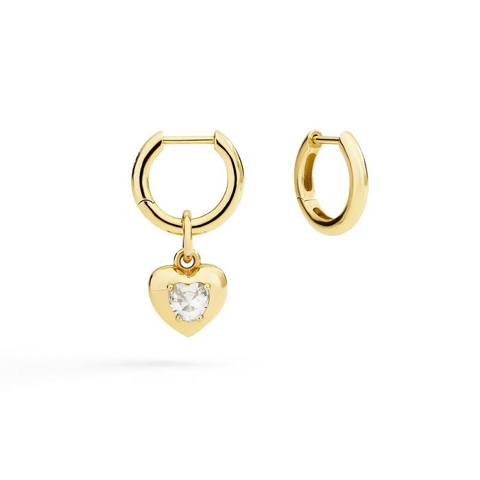 ORECCHINI HOOP ESSENTIALS ORO GIALLO