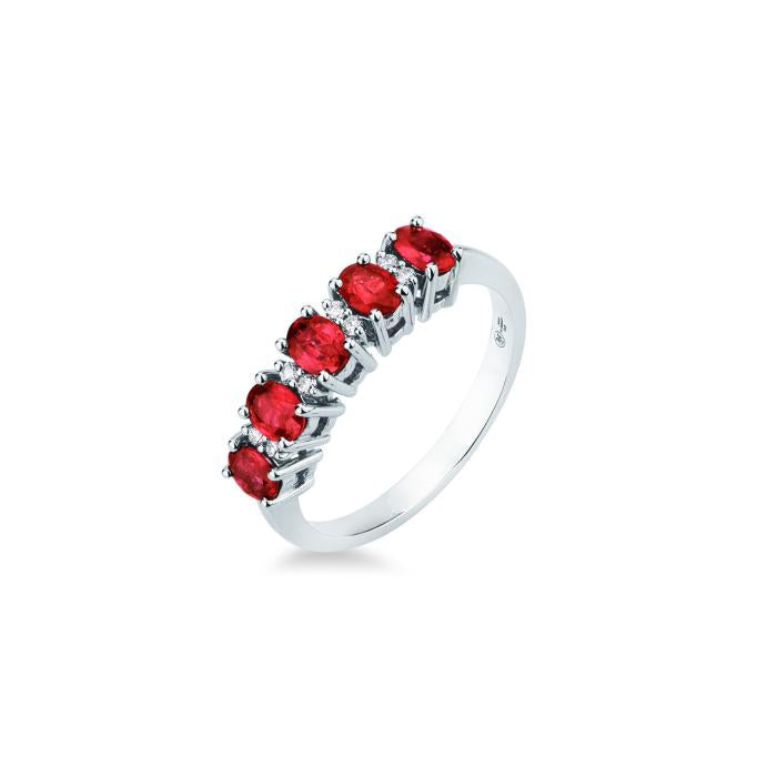 ANELLO RUBINI E BR