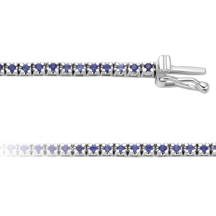 Bracciale Tennis Zaffiri