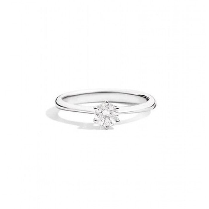 Anniversary ring six solitaire br 0.24