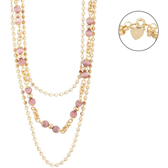 Powder Cat's Eye Necklace