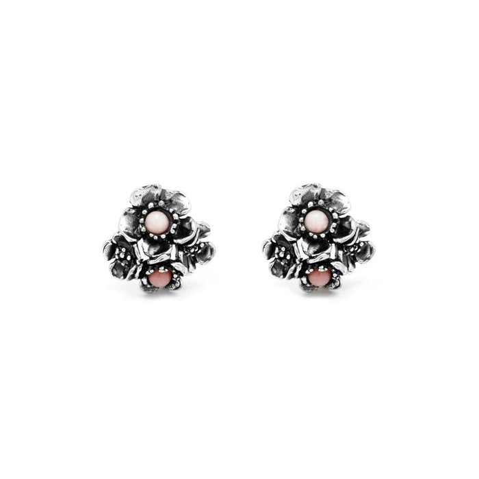 Boucles d'oreilles Rose Sauvage