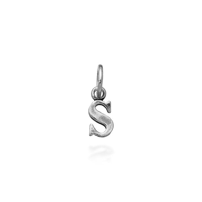 Charm Mini Lettera Logo "S"