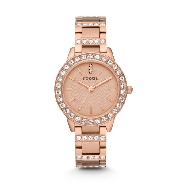 Orologio in acciaio inossidabile rosato Jesse - steampuhousenkstore.com