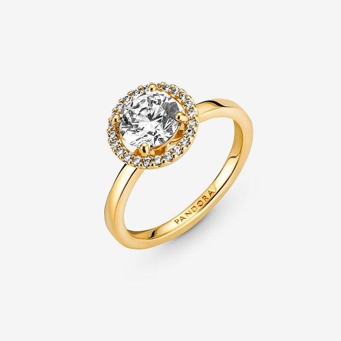 Bague à point lumineux scintillant