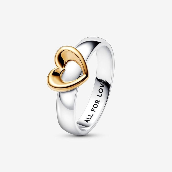 Bague Coeur Coulissant "Tout pour l'amour"