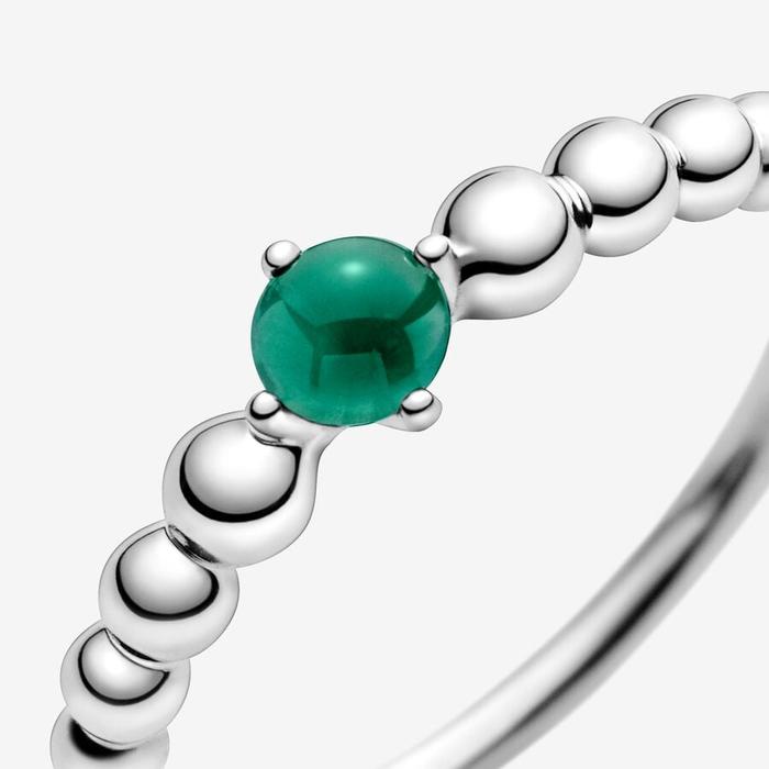 Green Stone Ring May
