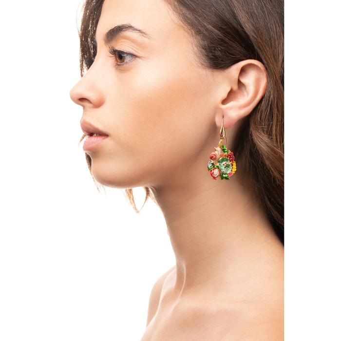Boucles d'oreilles Terre/Air