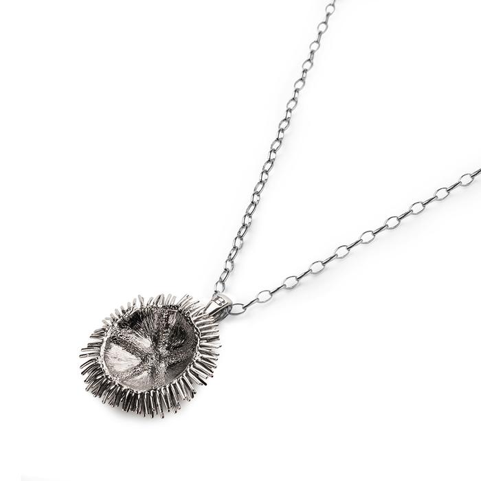 Pendentif Hérisson Plumes Grand Modèle Nude
