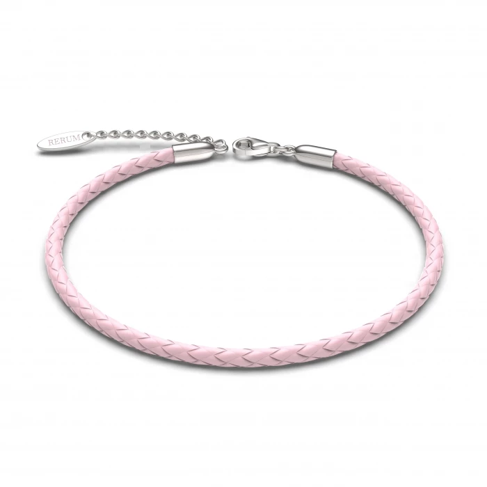 Bracciale in Cuoio Intrecciato
