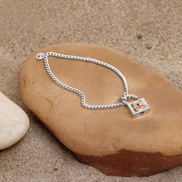 Bracelet en argent B-Unique