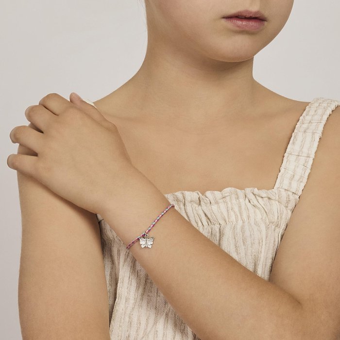 Bracelet cordon papillon BUTTERFLY