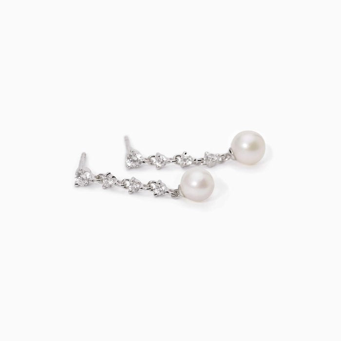 Boucles d'oreilles en perles de culture LONG NIGHT