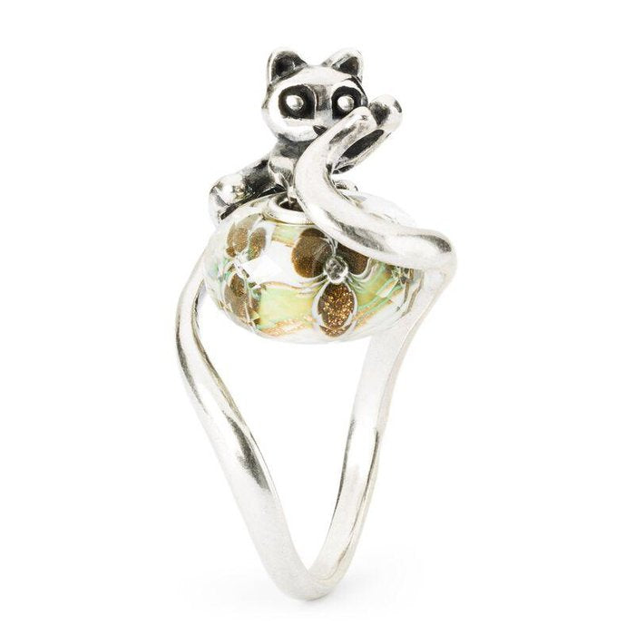 Anello Fantasia Gatto Innamorato