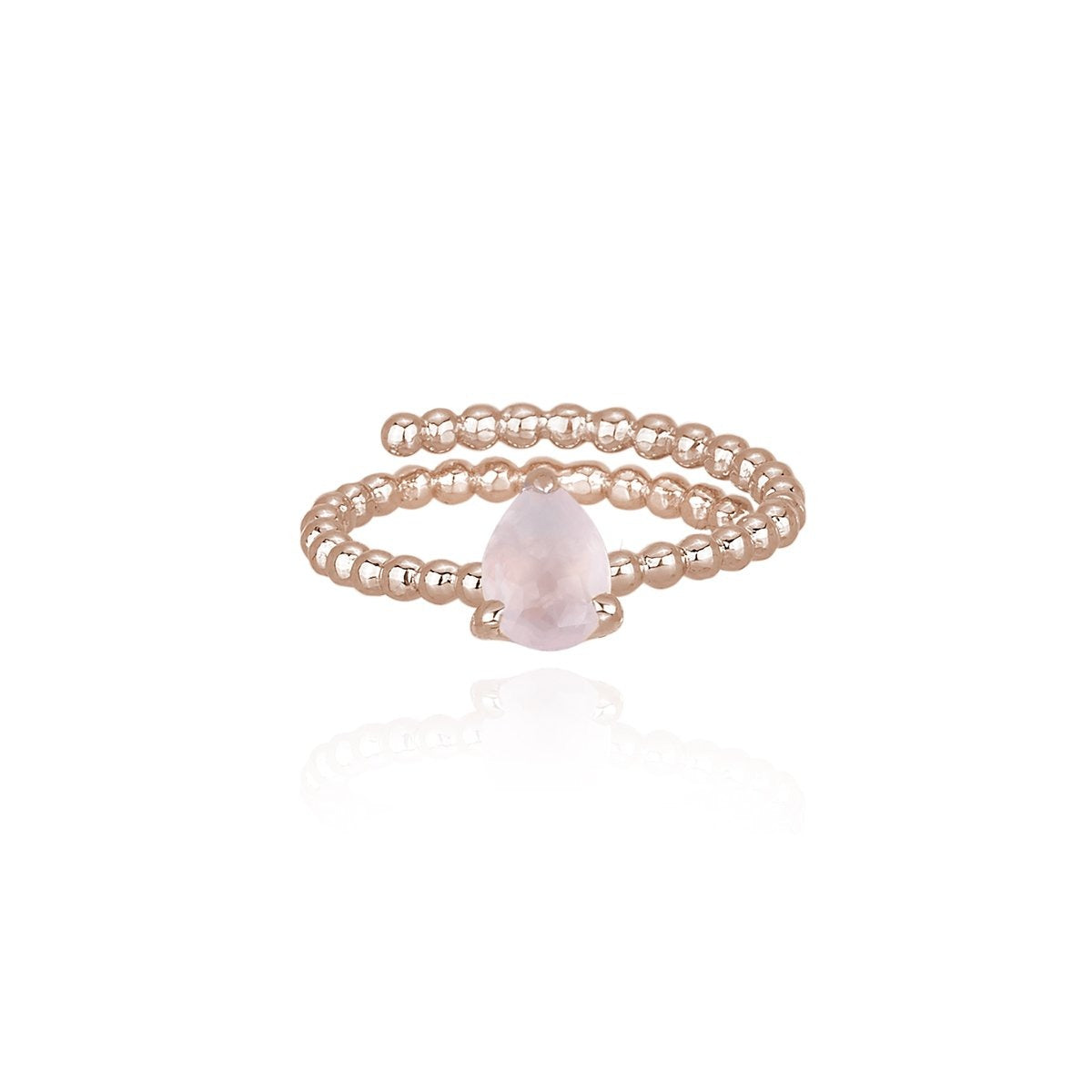 ANELLO CON QUARZO ROSA - steampuhousenkstore.com