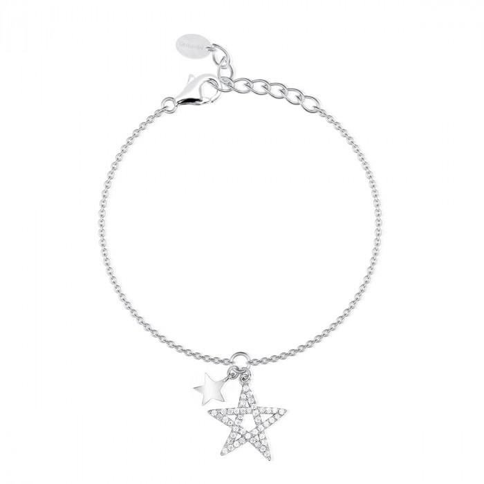 Bracciale pendente stella strass - steampuhousenkstore.com