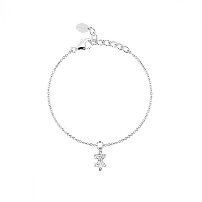 Bracciale centrale puzzle zirconi - steampuhousenkstore.com
