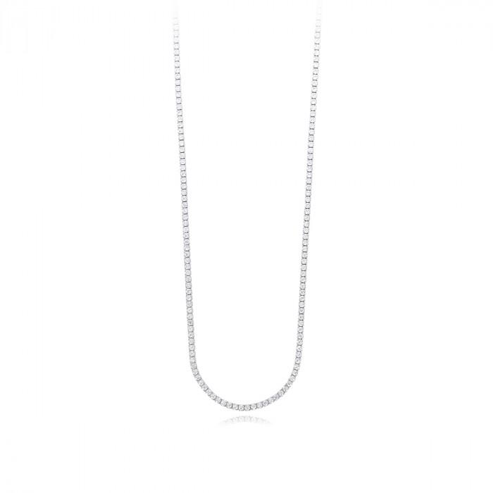 Girocollo halsketten tennis zirconi - steampuhousenkstore.com