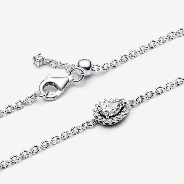 Bracciale a Catena con Punto Luce Goccia