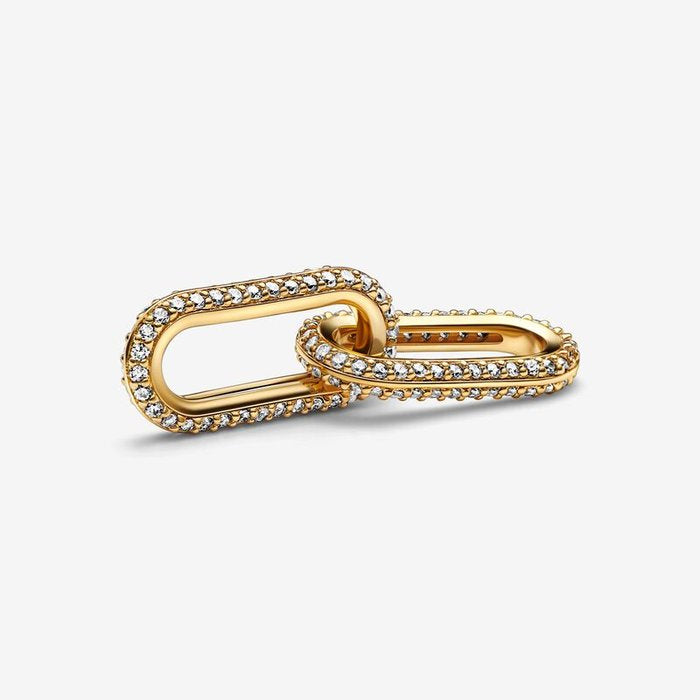 Pandora Charm ME Double Link Pierres Brillantes