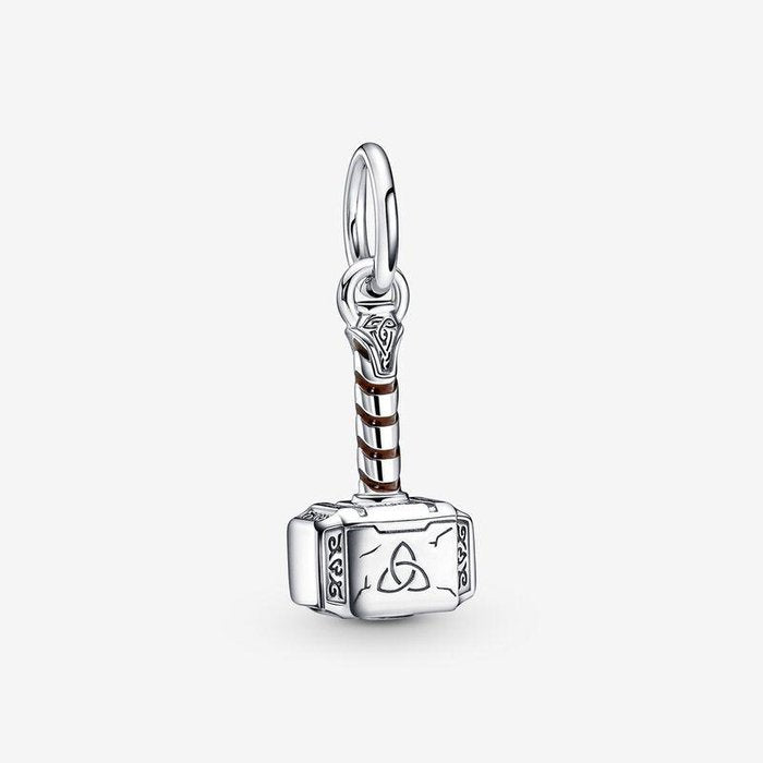 Breloque Marvel, Avengers, pendentif marteau de Thor