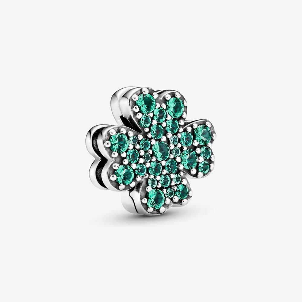 Charm Reflexions Quadrifoglio con pavé - steampuhousenkstore.com