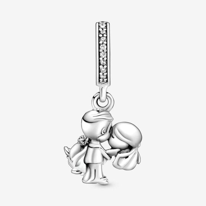 Pendentif Charm Jeunes Mariés