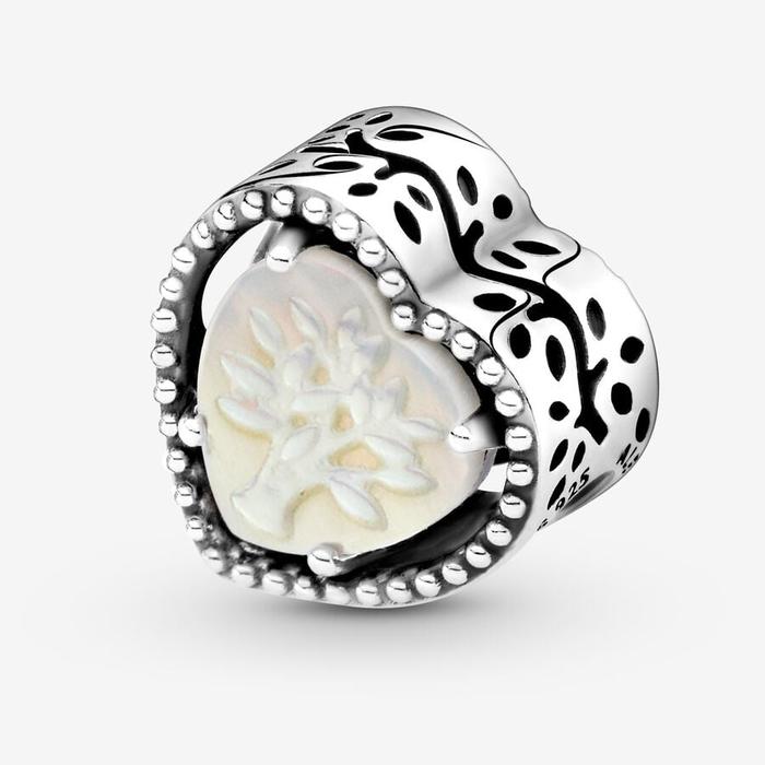 Charm openwork Cuore e Albero della Famiglia