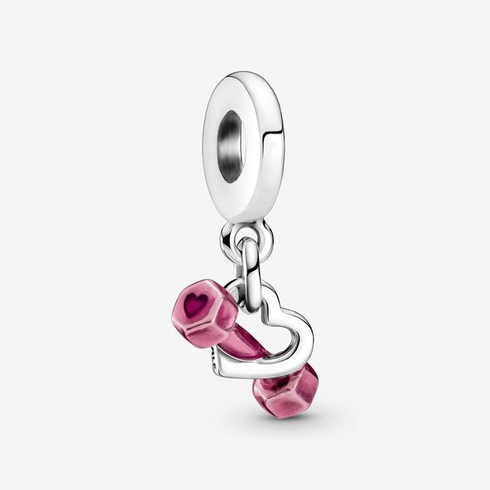Pendentif breloque fitness