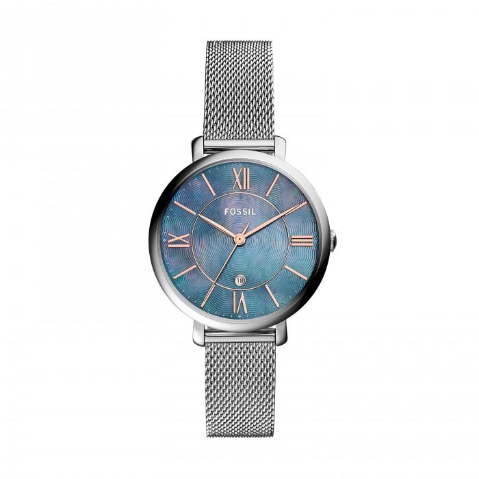 Orologio Jacqueline a tre sfere in acciaio inossidabile con datario - steampuhousenkstore.com