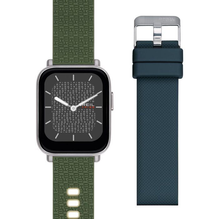 SBT-1 - SMARTWATCH CON DOPPIO CINTURINO E CASSA SILVER EW0604