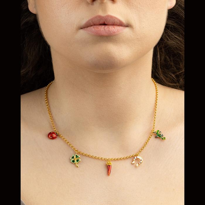 Fortune Choker Necklace