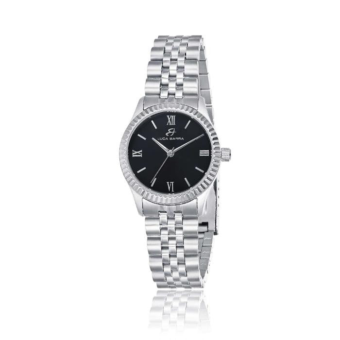 Montre à boîtier en acier