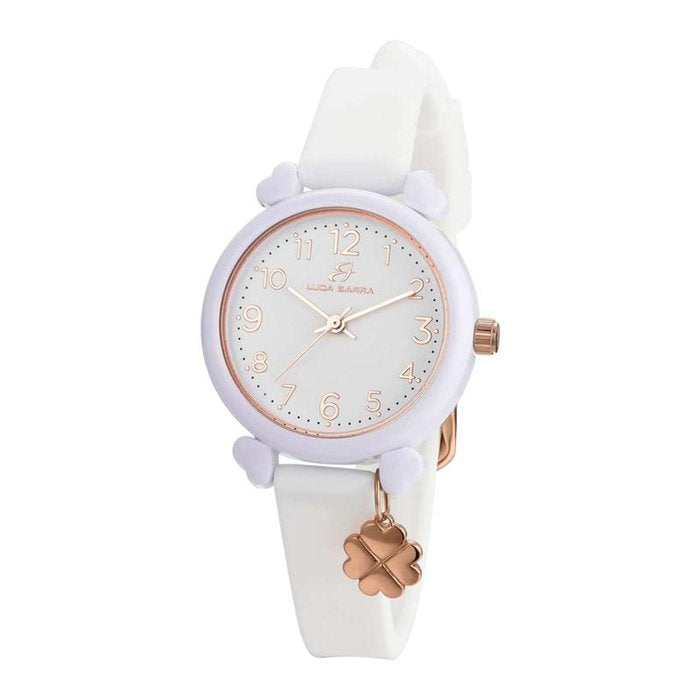 Montre en silicone blanche