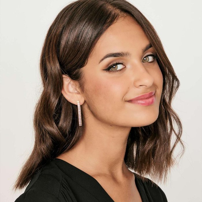 Boucles d'oreilles en acier