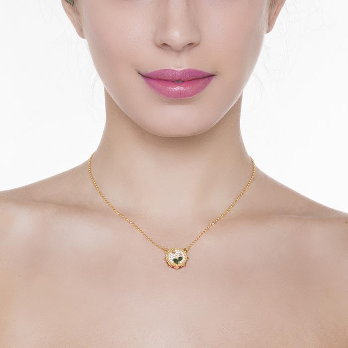 Tambourine Lapilli Necklace