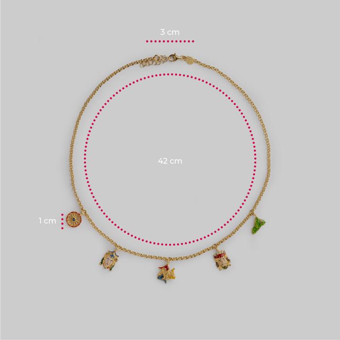 Collier ras du cou Sicile