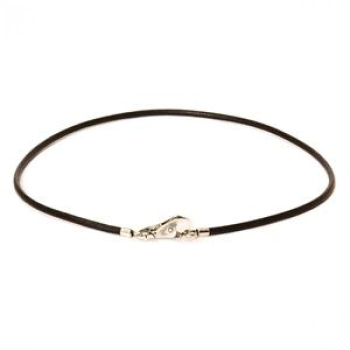 Black Leather Necklace