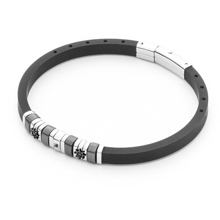 Bracelet en caoutchouc et gouvernail