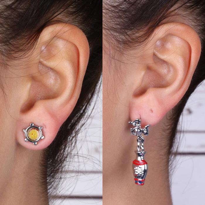 Boucles d'oreilles en métal