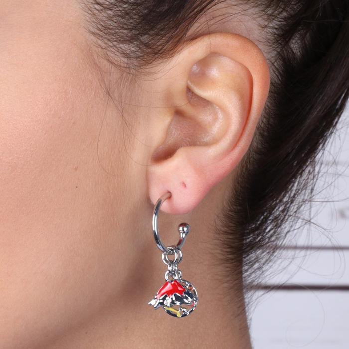 Boucles d'oreilles en métal