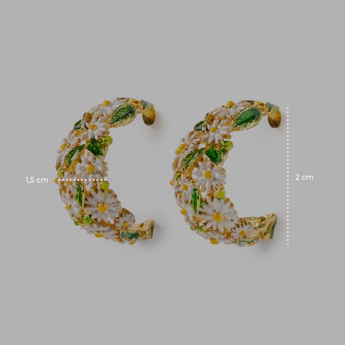 Boucles d'oreilles à tige Daisy