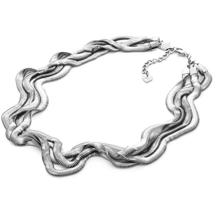 Collier chaîne serpent à 4 brins