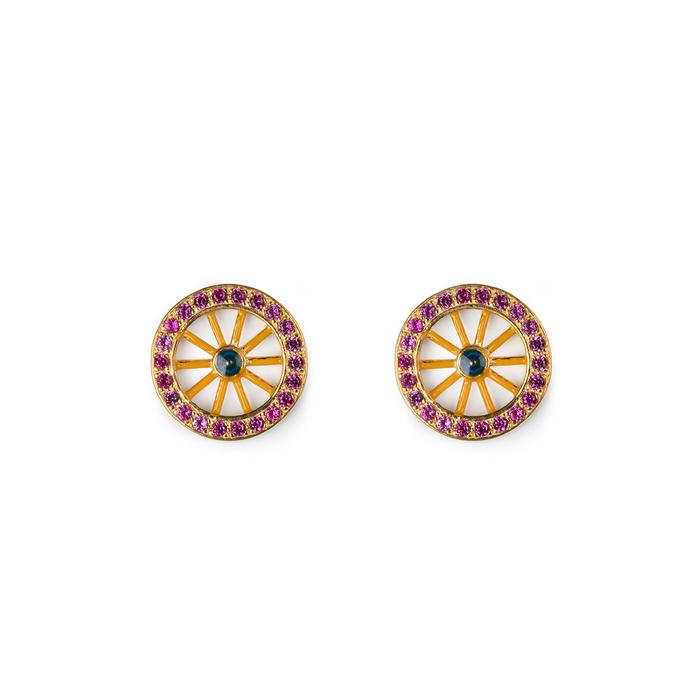 Boucles d'oreilles Mini Lapilli Wheel