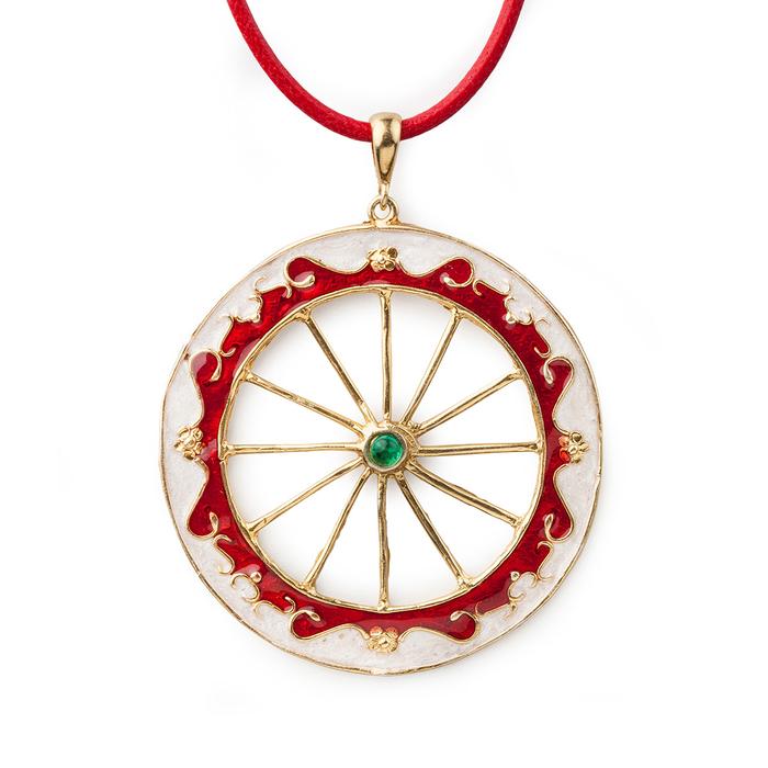Wheel Necklace