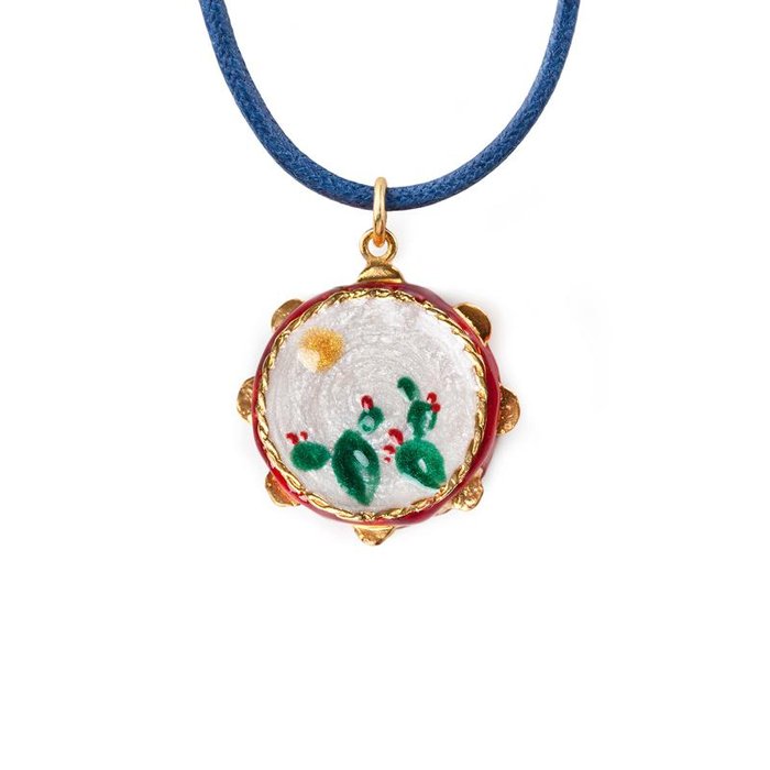 Tambourine Necklace